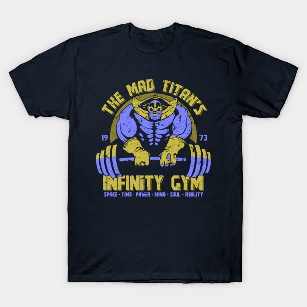 Infinity Gym T-Shirt by ClayGrahamArt